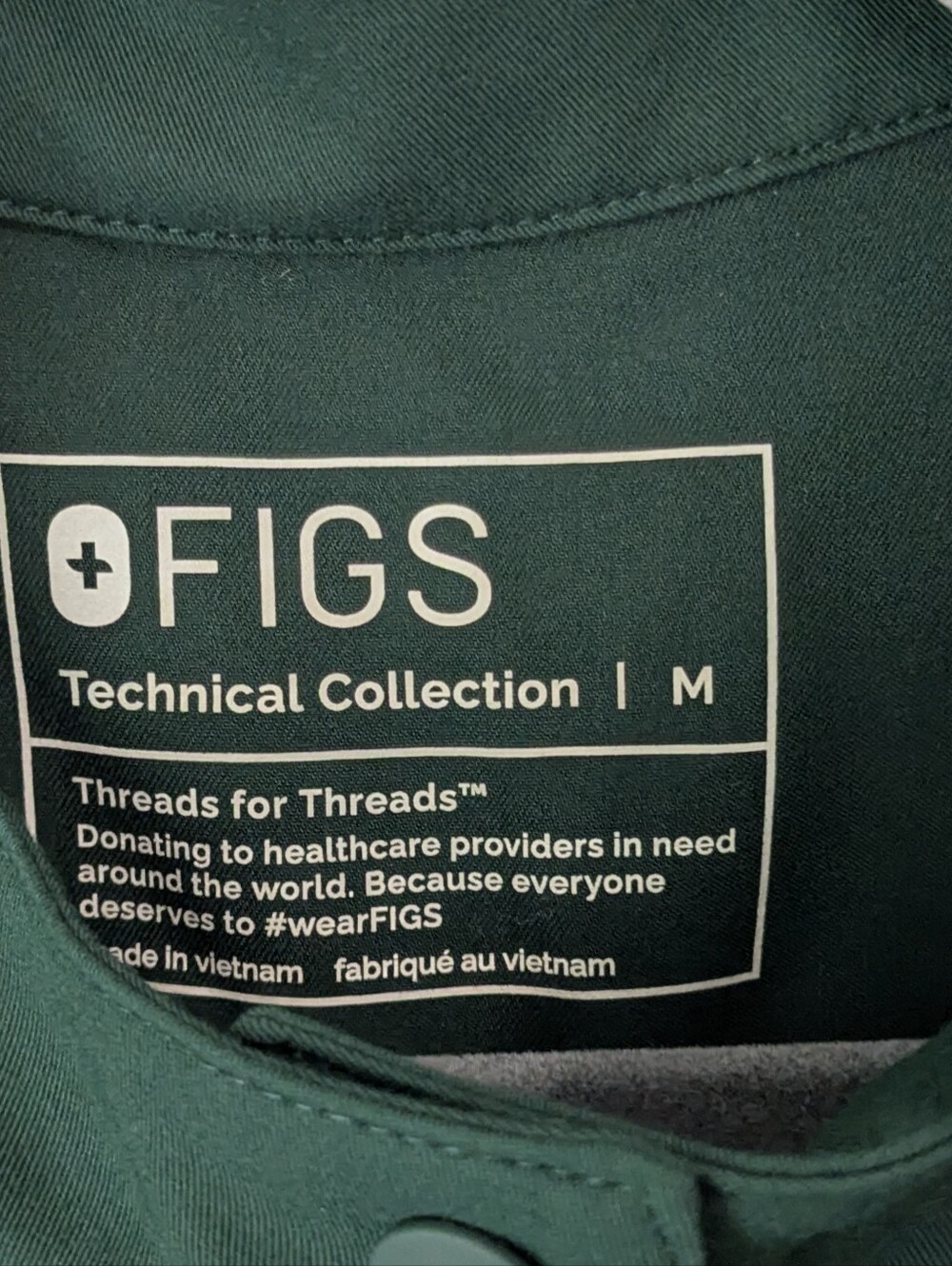 FIGS Rafael Cargo Racing Jumpsuit In British Racing Green - Picture 5 of 9
